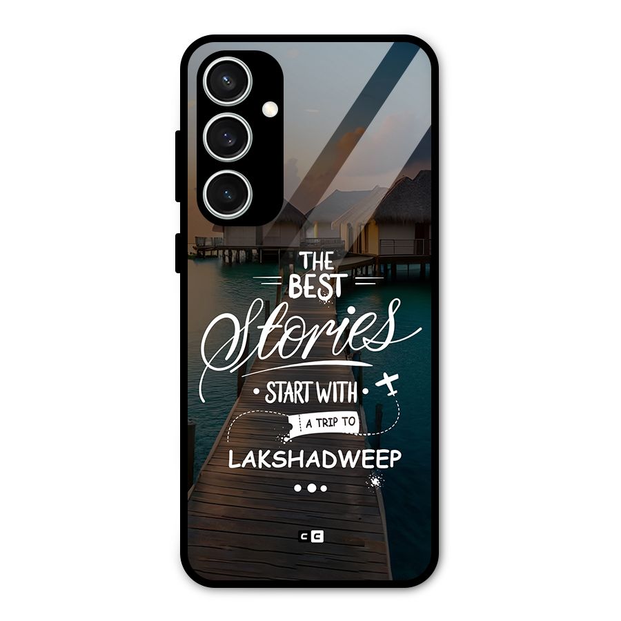 Lakshadweep Stories Glass Back Case for Galaxy S23 FE
