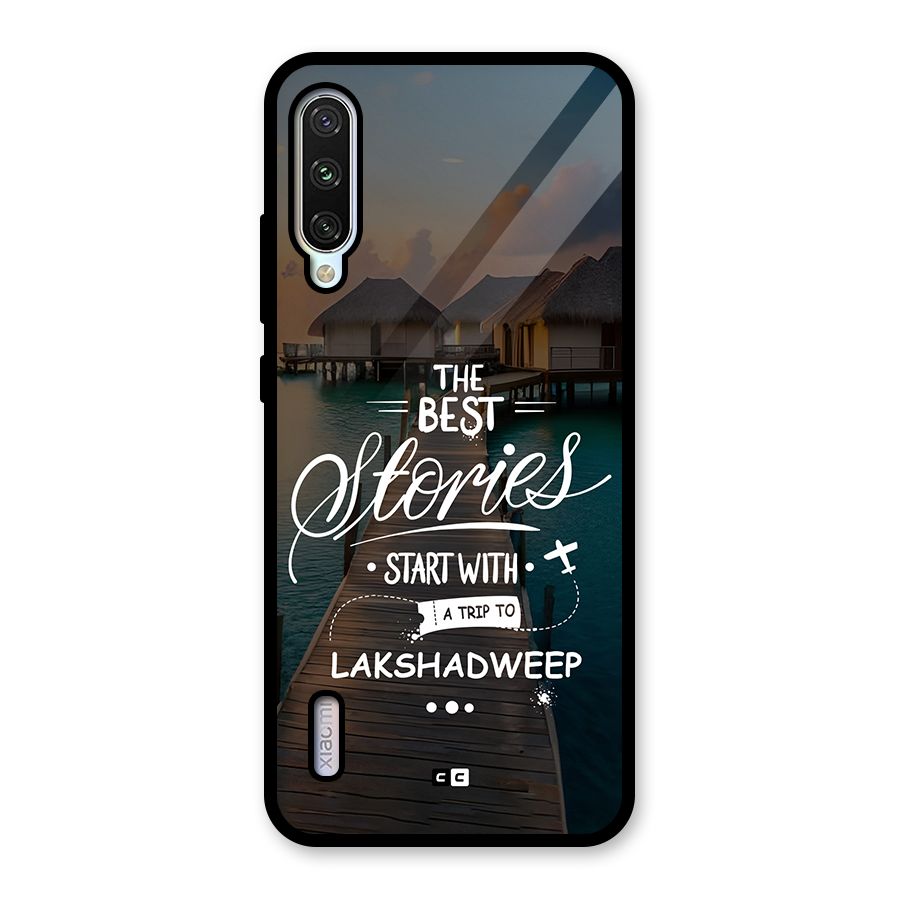 Lakshadweep Stories Glass Back Case for Mi A3