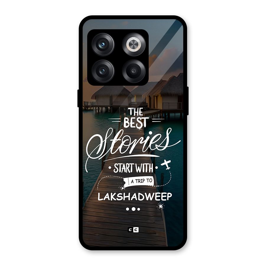 Lakshadweep Stories Glass Back Case for OnePlus 10T