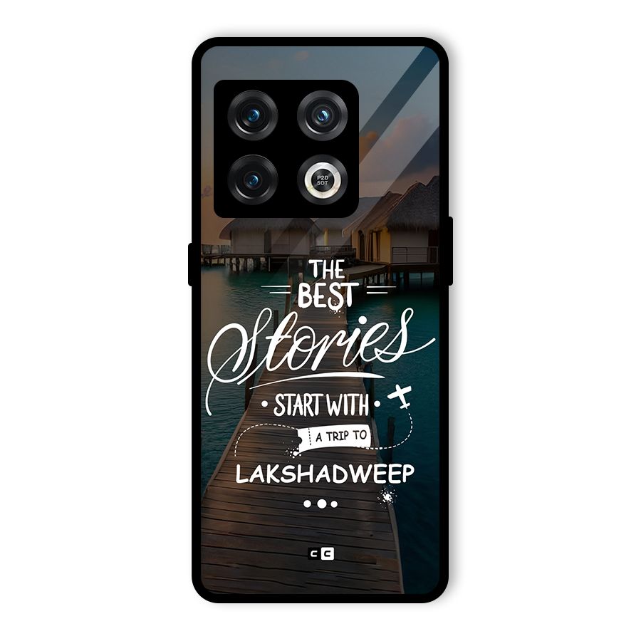 Lakshadweep Stories Glass Back Case for OnePlus 10 Pro 5G