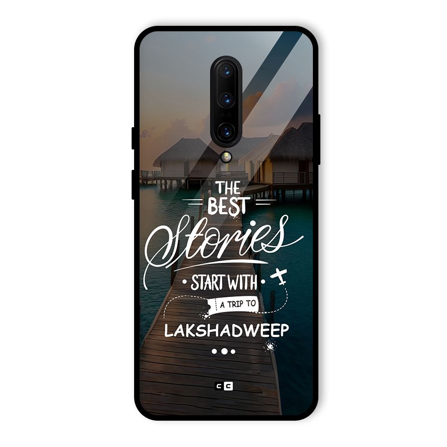 Lakshadweep Stories Glass Back Case for OnePlus 7 Pro