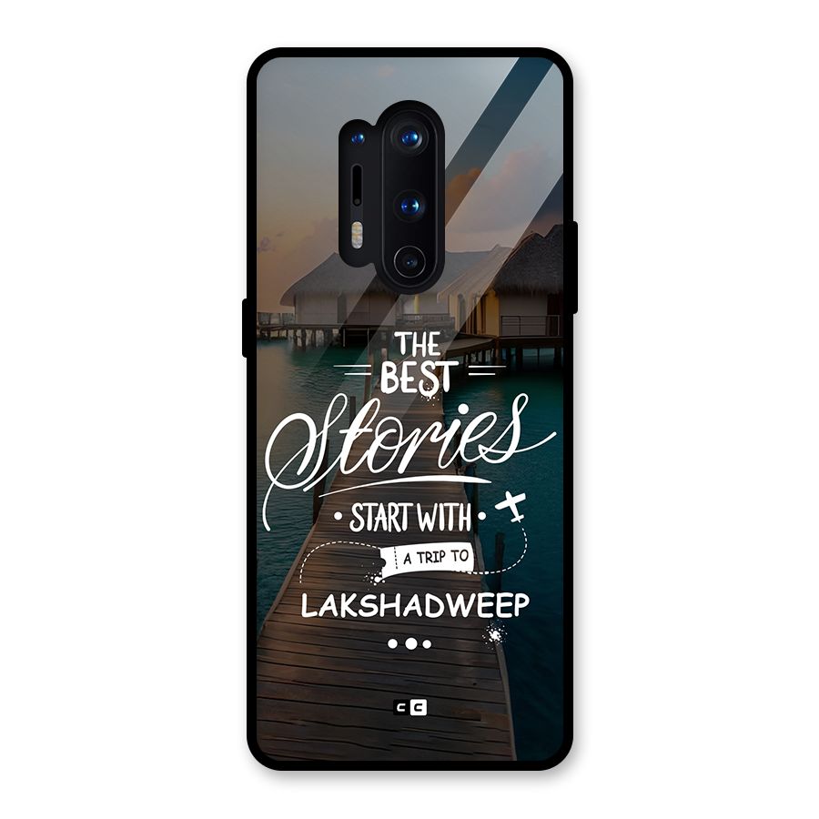 Lakshadweep Stories Glass Back Case for OnePlus 8 Pro