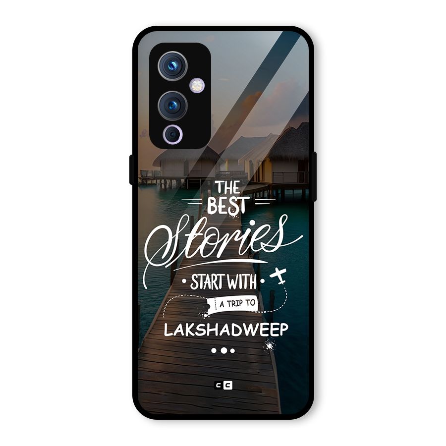 Lakshadweep Stories Glass Back Case for OnePlus 9