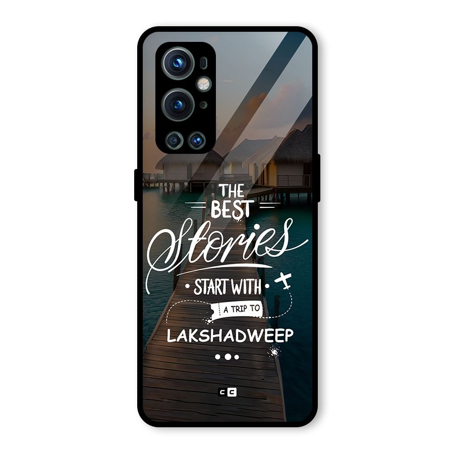 Lakshadweep Stories Glass Back Case for OnePlus 9 Pro