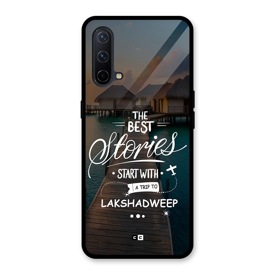 Lakshadweep Stories Glass Back Case for OnePlus Nord CE 5G