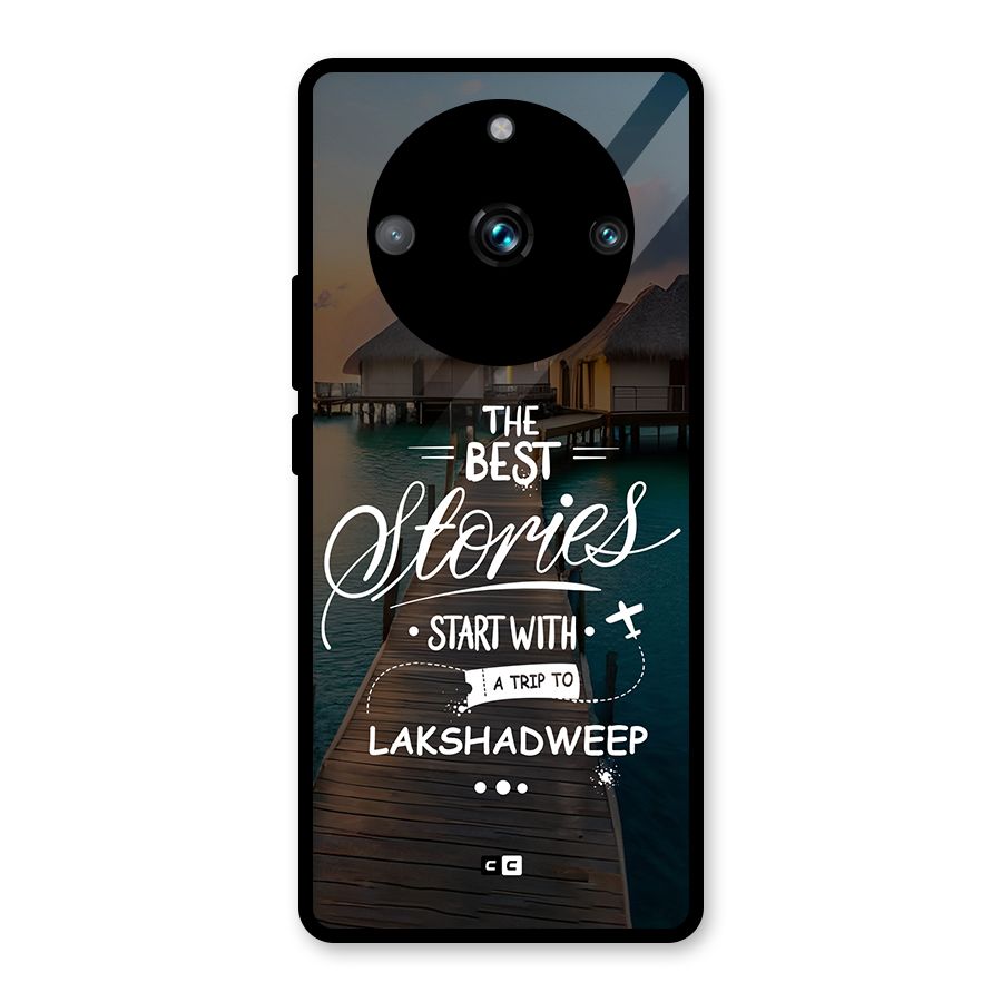 Lakshadweep Stories Glass Back Case for Realme 11 Pro Plus