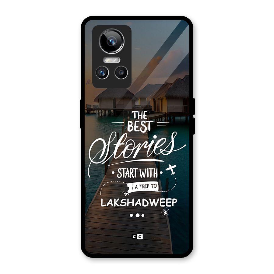 Lakshadweep Stories Glass Back Case for Realme GT Neo 3