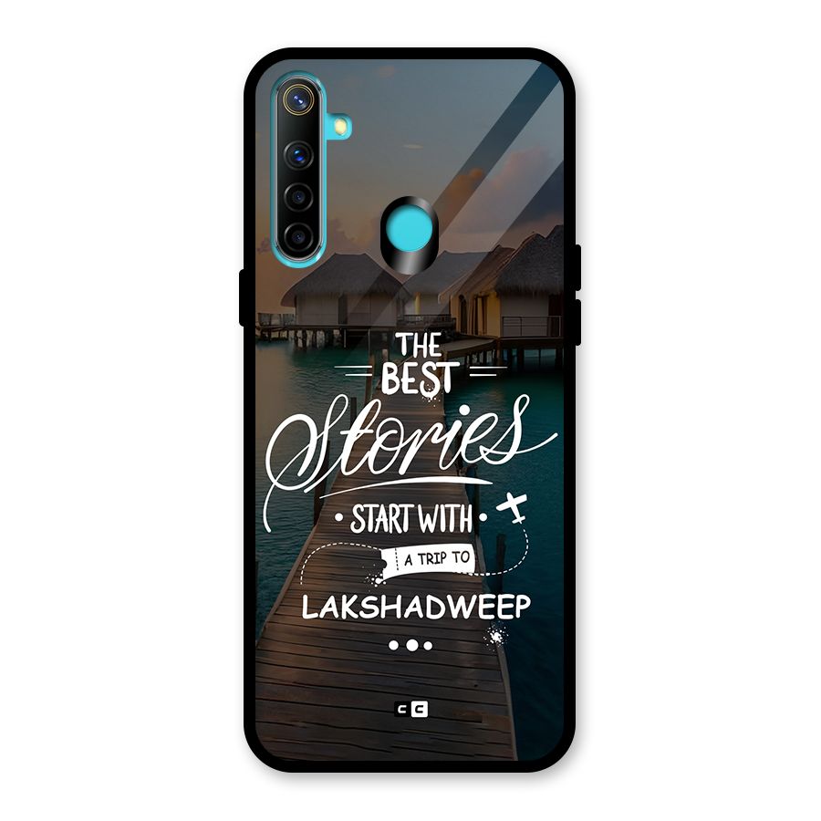 Lakshadweep Stories Glass Back Case for Realme Narzo 10