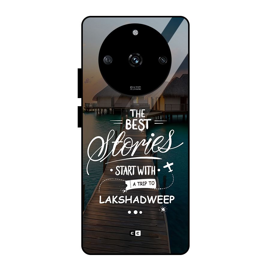 Lakshadweep Stories Glass Back Case for Realme Narzo 60 5G