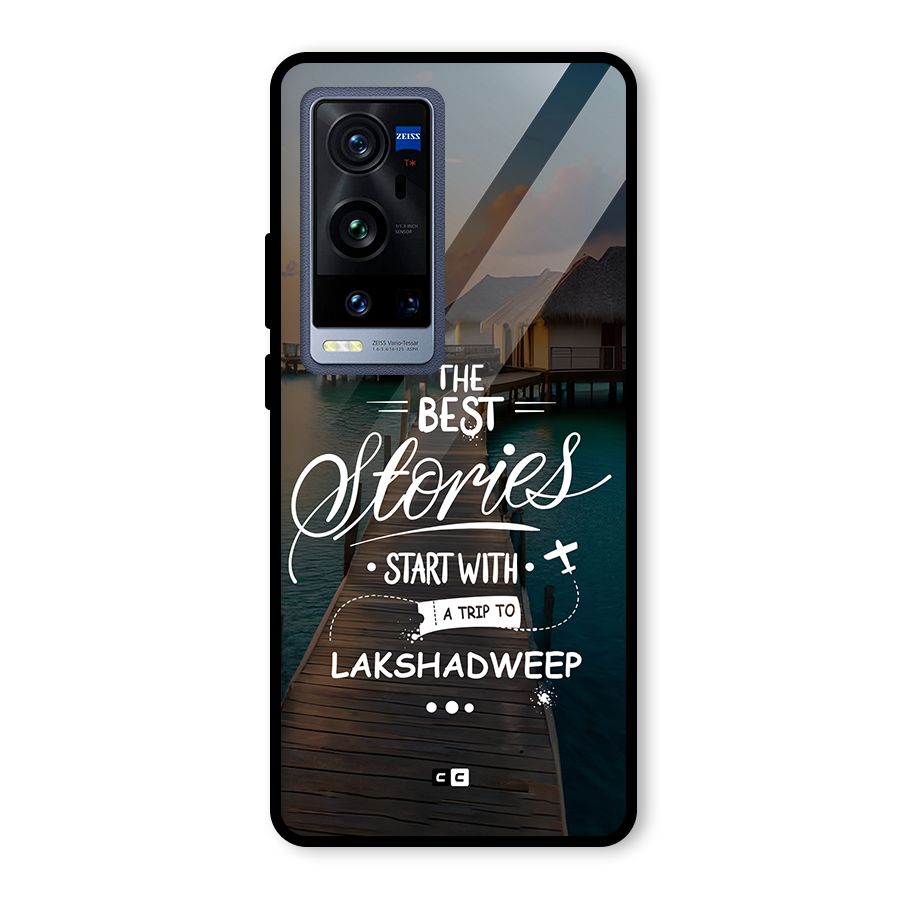 Lakshadweep Stories Glass Back Case for Vivo X60 Pro Plus