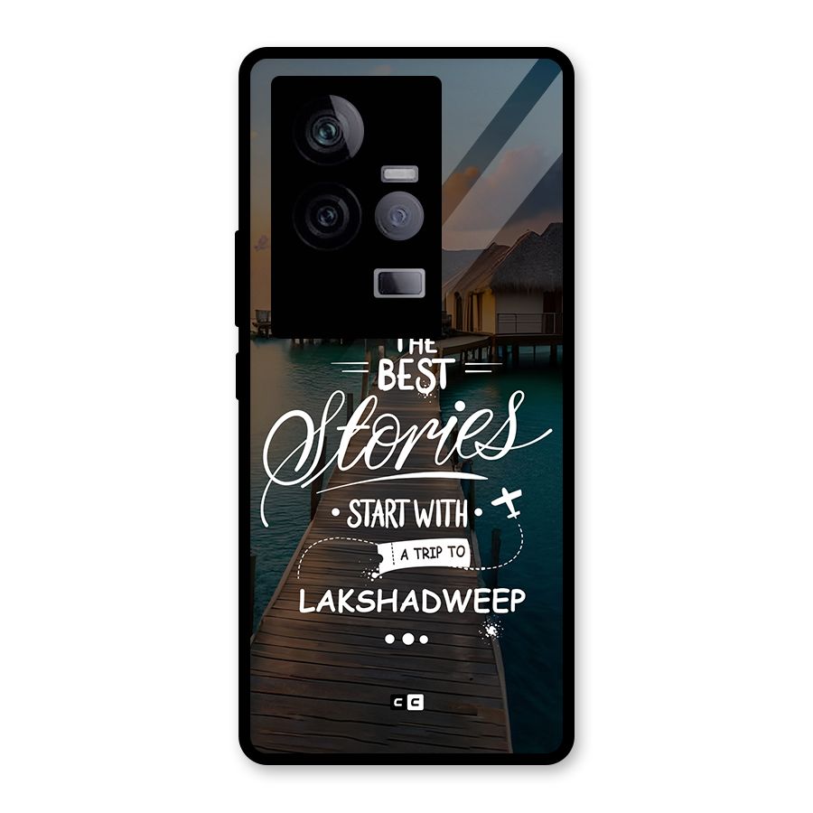 Lakshadweep Stories Glass Back Case for Vivo iQOO 11 5G