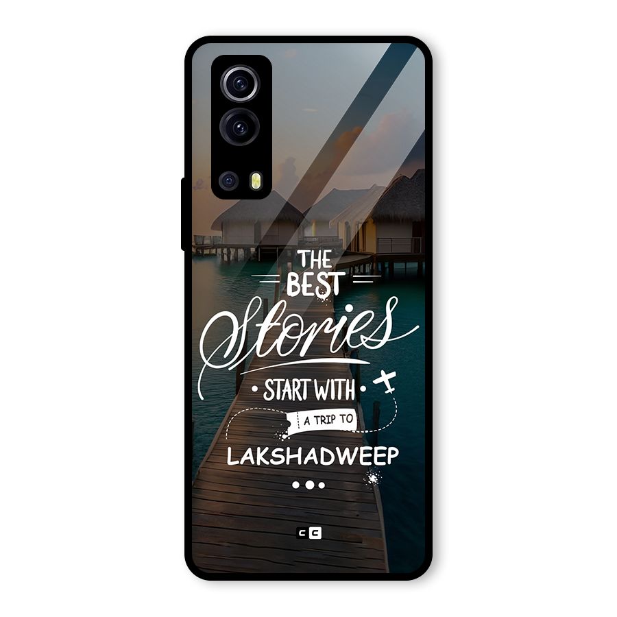 Lakshadweep Stories Glass Back Case for Vivo iQOO Z3