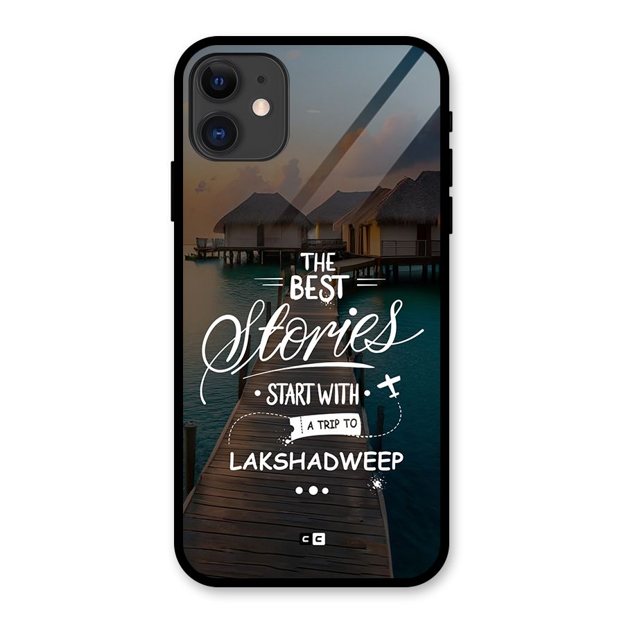 Lakshadweep Stories Glass Back Case for iPhone 11