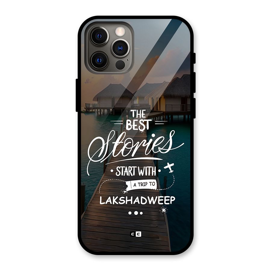 Lakshadweep Stories Glass Back Case for iPhone 12 Pro