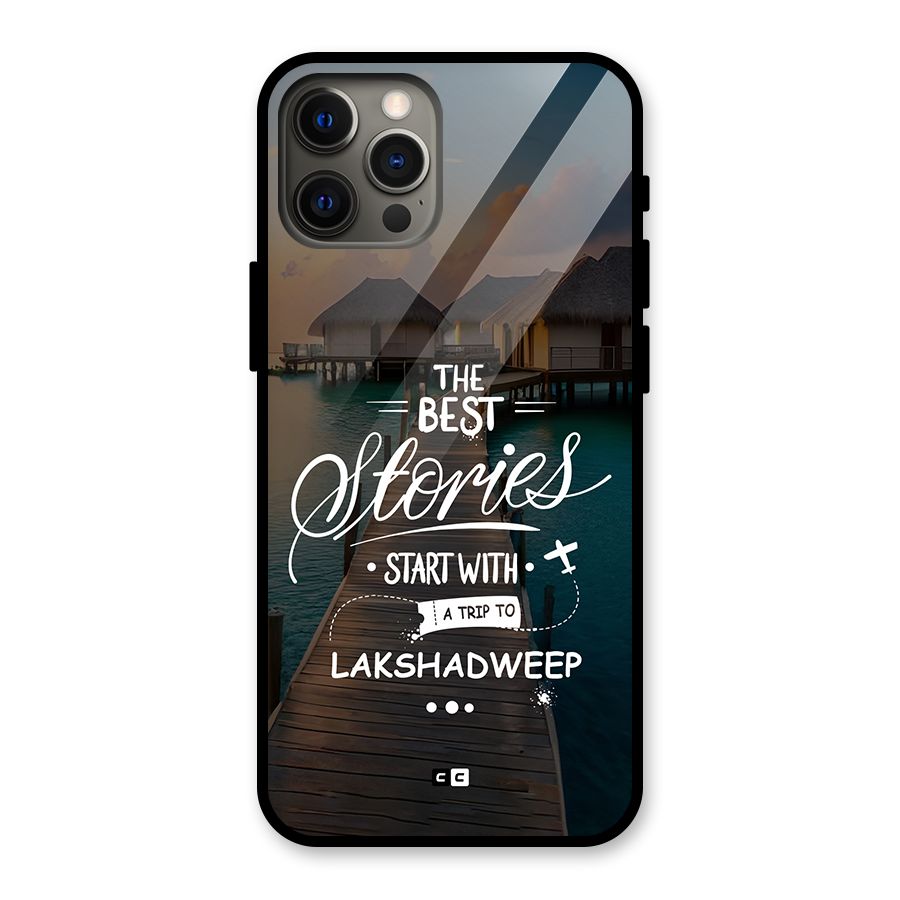 Lakshadweep Stories Glass Back Case for iPhone 12 Pro Max