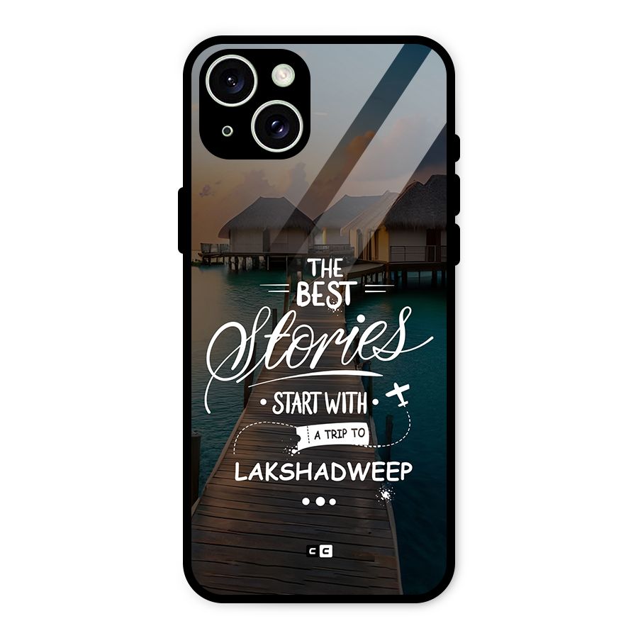 Lakshadweep Stories Glass Back Case for iPhone 15 Plus