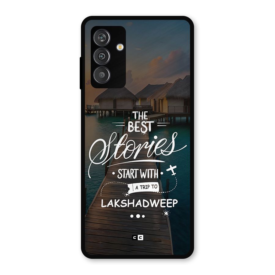 Lakshadweep Stories Metal Back Case for Galaxy F13