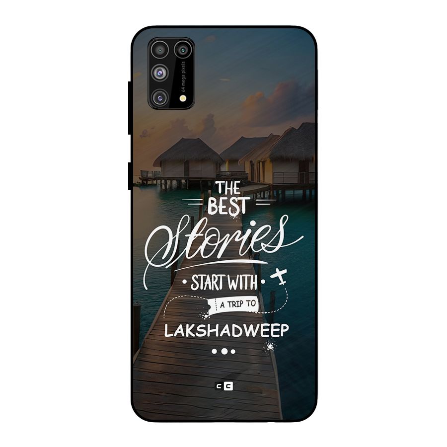 Lakshadweep Stories Metal Back Case for Galaxy F41