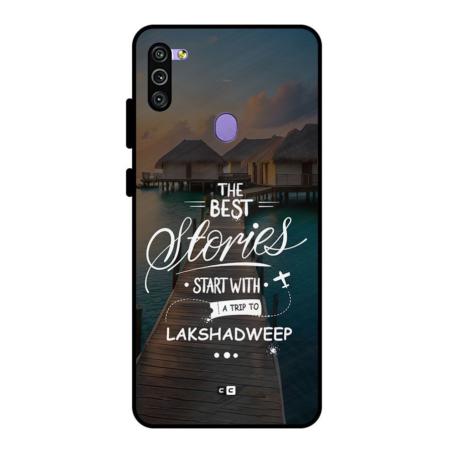 Lakshadweep Stories Metal Back Case for Galaxy M11