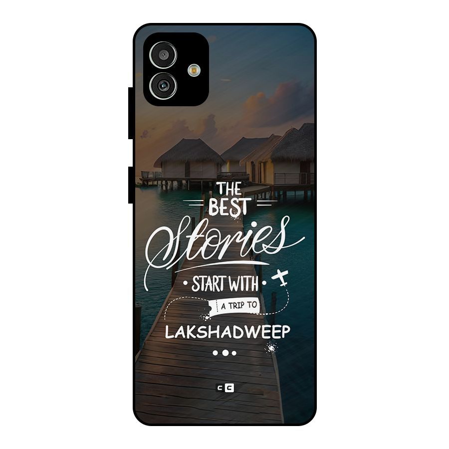 Lakshadweep Stories Metal Back Case for Galaxy M13 5G