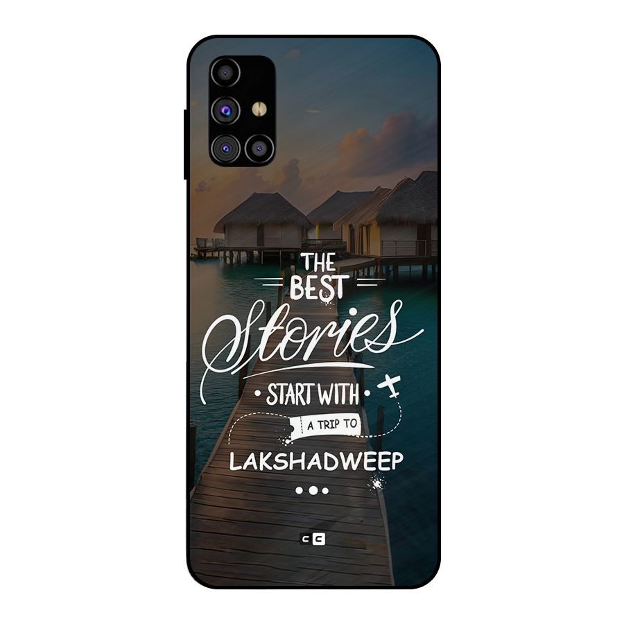 Lakshadweep Stories Metal Back Case for Galaxy M31s