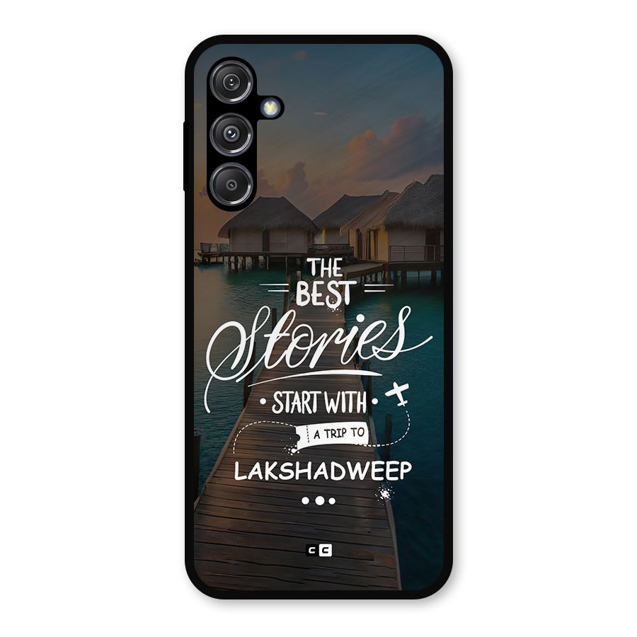 Lakshadweep Stories Metal Back Case for Galaxy M34 5G