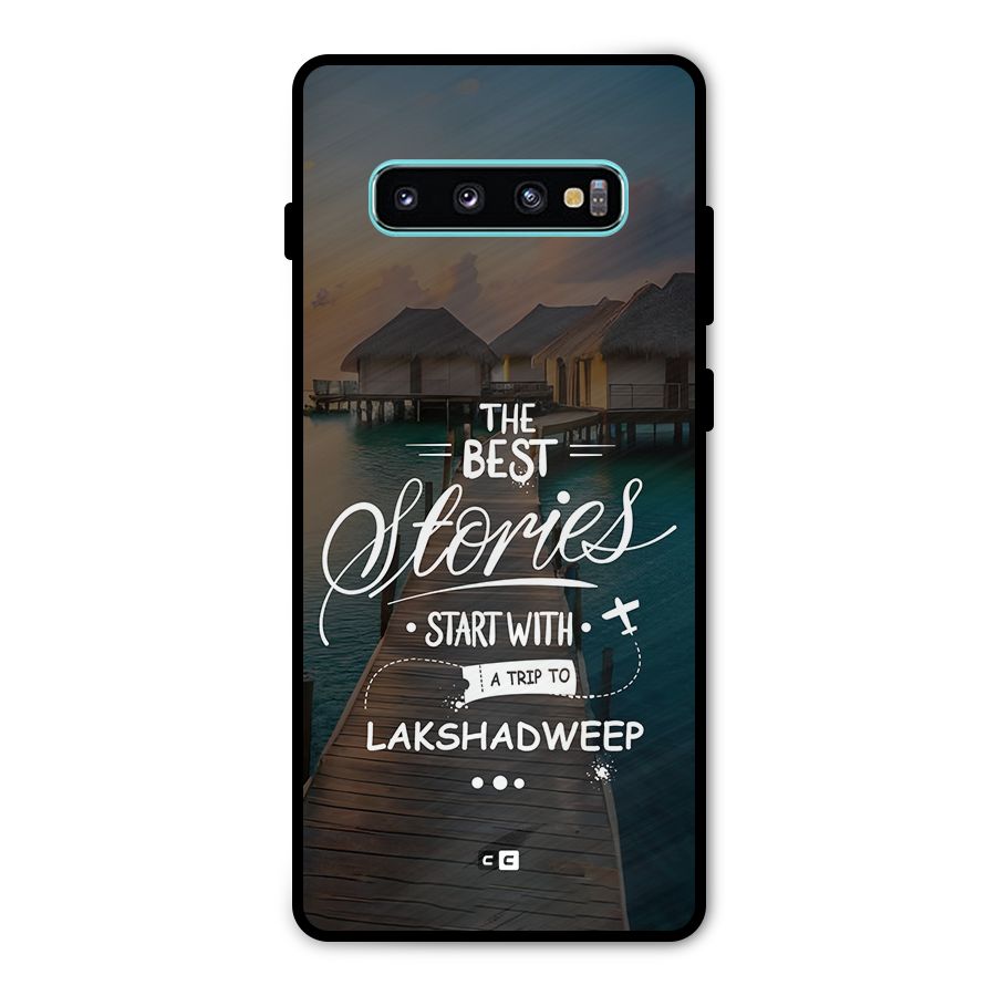 Lakshadweep Stories Metal Back Case for Galaxy S10 Plus