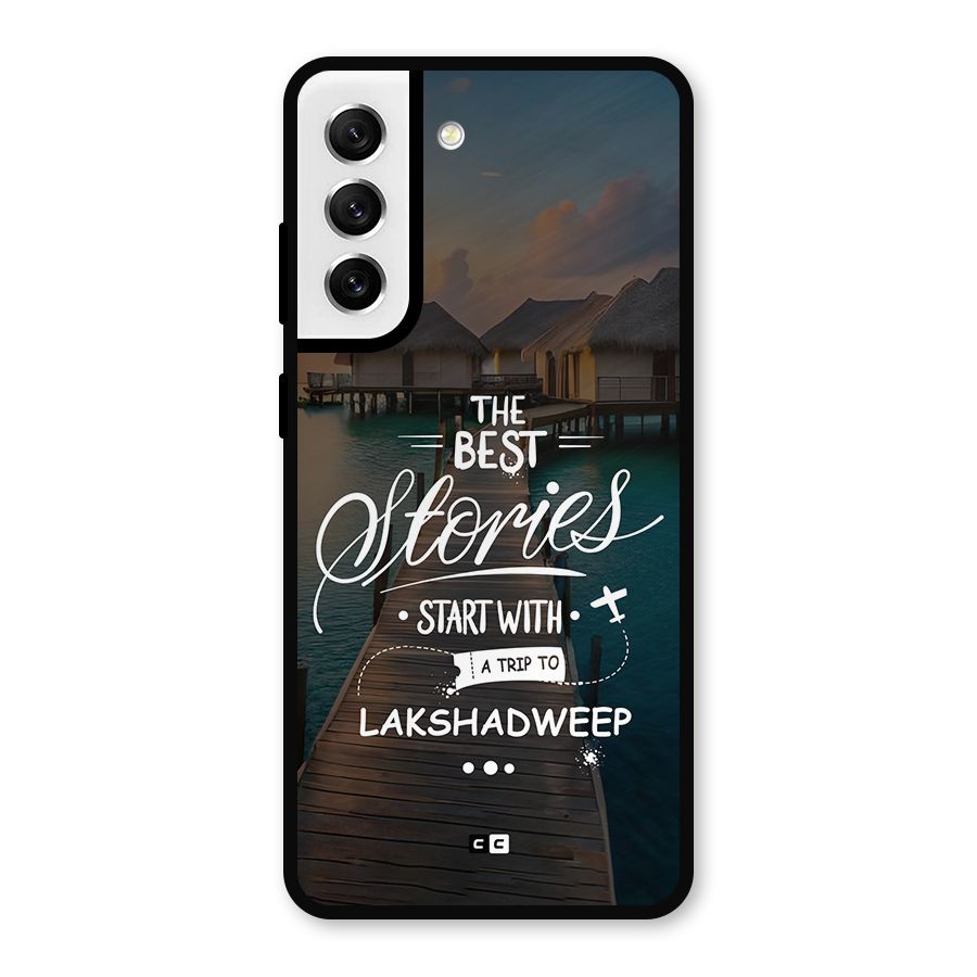 Lakshadweep Stories Metal Back Case for Galaxy S21 FE 5G