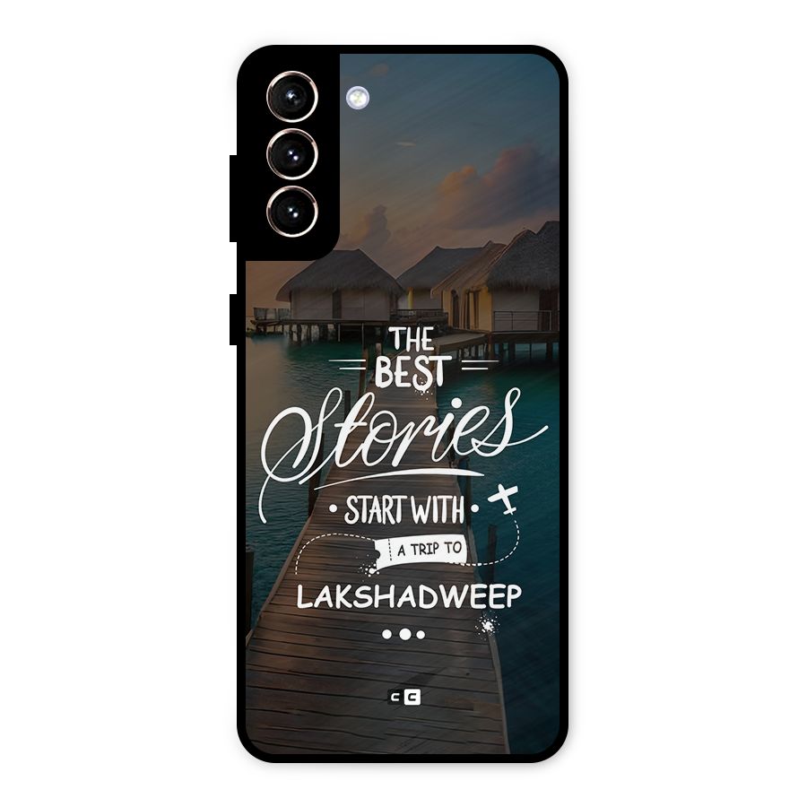 Lakshadweep Stories Metal Back Case for Galaxy S21 Plus