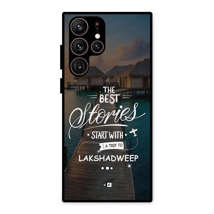 Lakshadweep Stories Metal Back Case for Galaxy S22 Ultra 5G