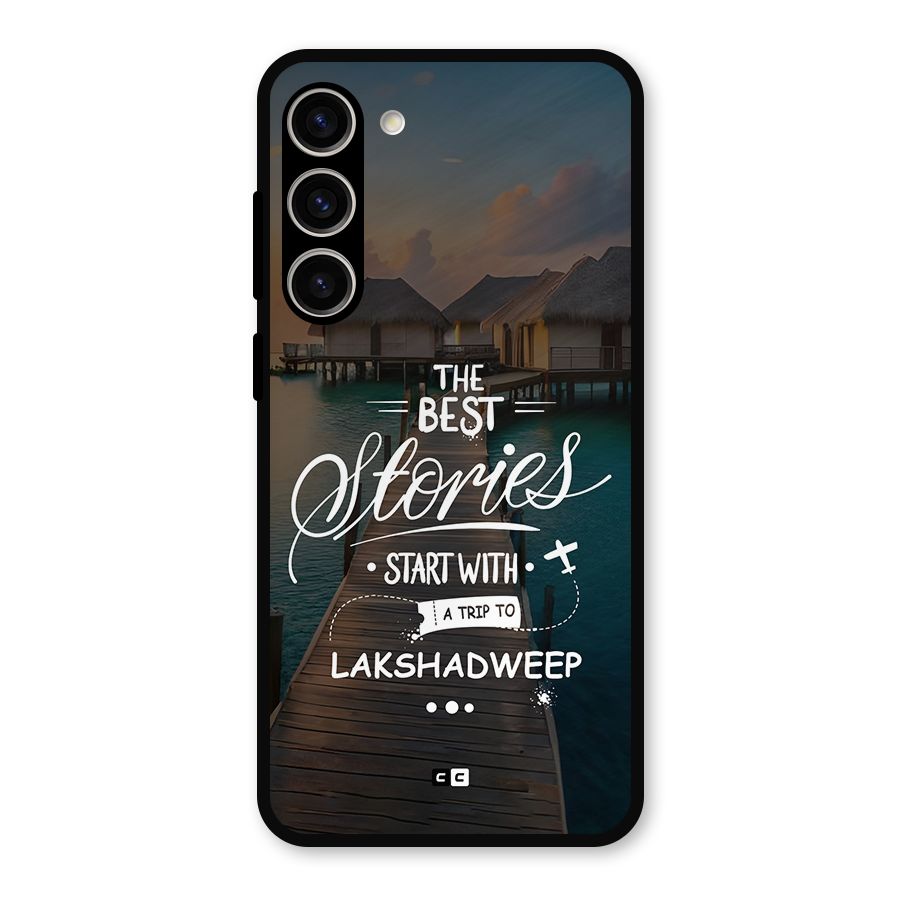 Lakshadweep Stories Metal Back Case for Galaxy S23 Plus