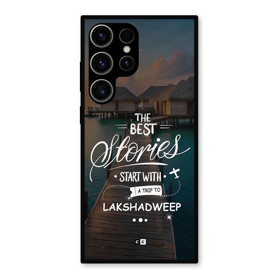 Lakshadweep Stories Metal Back Case for Galaxy S23 Ultra