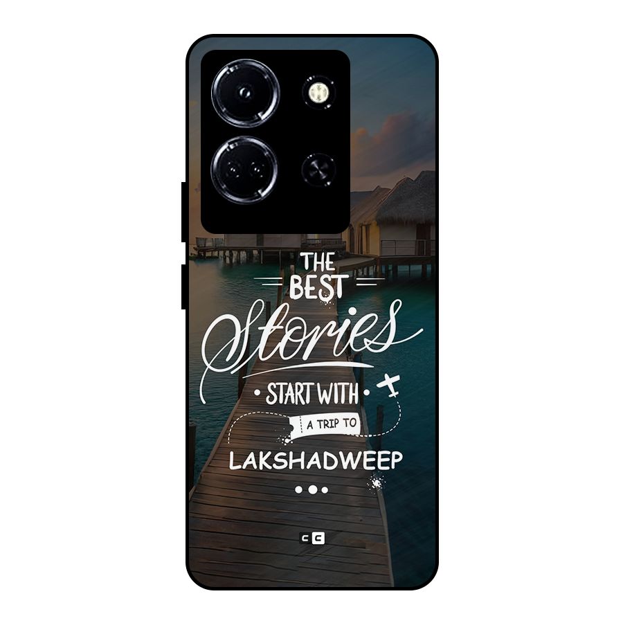 Lakshadweep Stories Metal Back Case for Infinix Note 30 5G