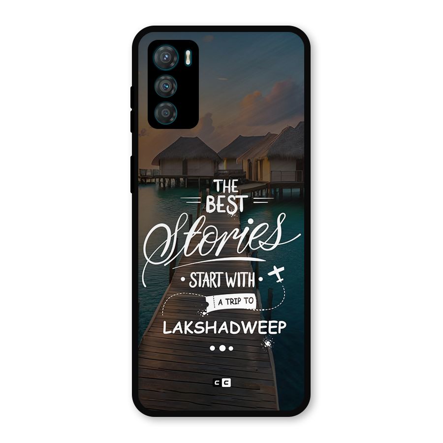 Lakshadweep Stories Metal Back Case for Moto G42