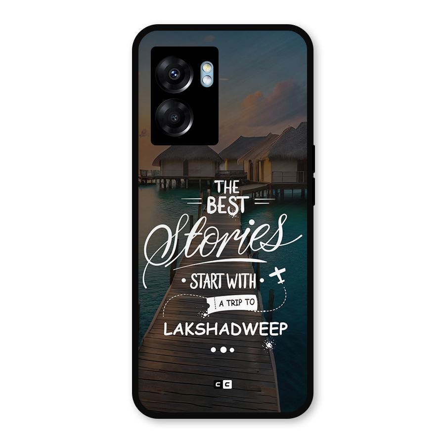 Lakshadweep Stories Metal Back Case for Oppo K10 (5G)