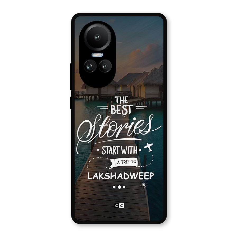 Lakshadweep Stories Metal Back Case for Oppo Reno10 Pro