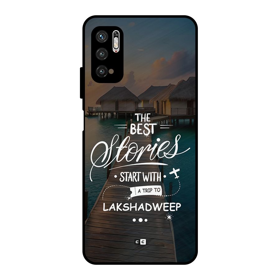 Lakshadweep Stories Metal Back Case for Poco M3 Pro 5G