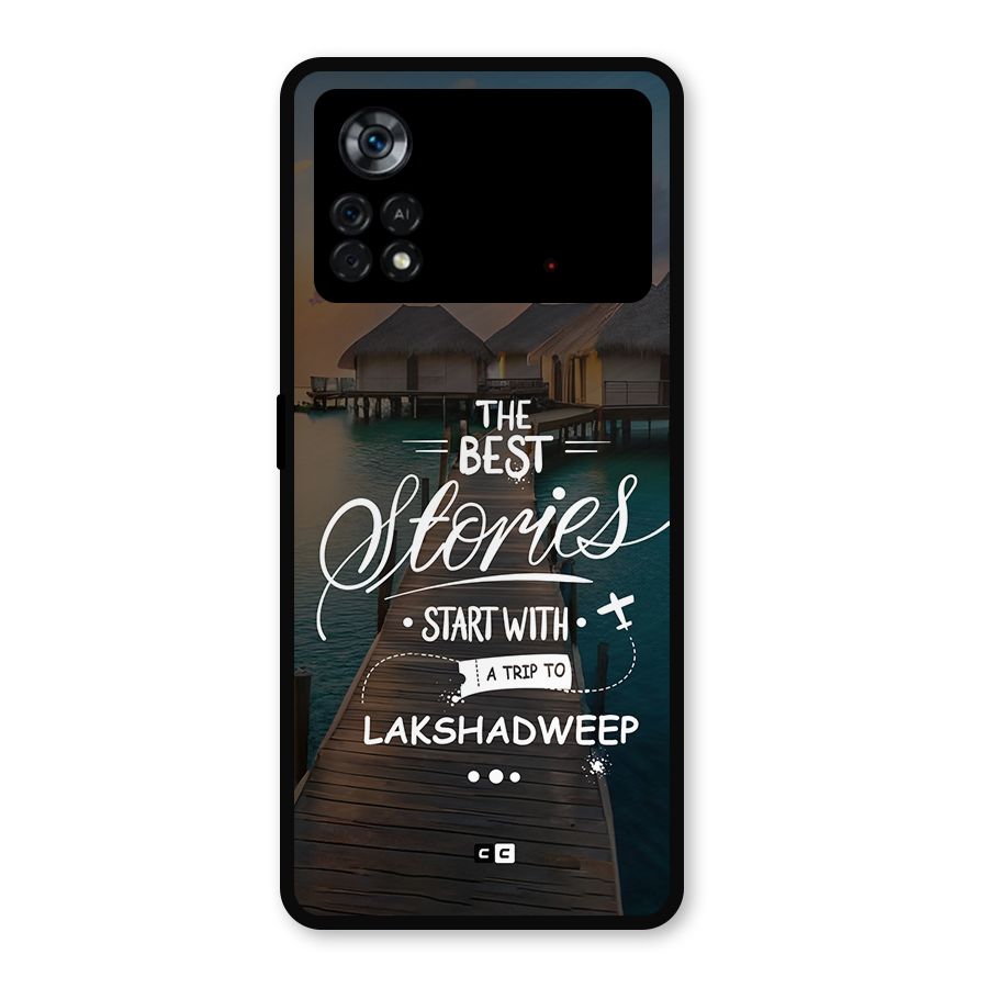 Lakshadweep Stories Metal Back Case for Poco X4 Pro 5G
