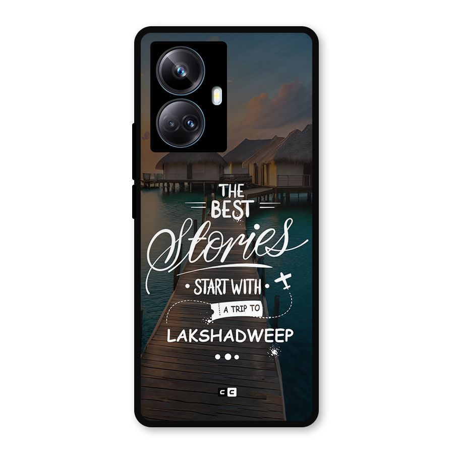 Lakshadweep Stories Metal Back Case for Realme 10 Pro Plus