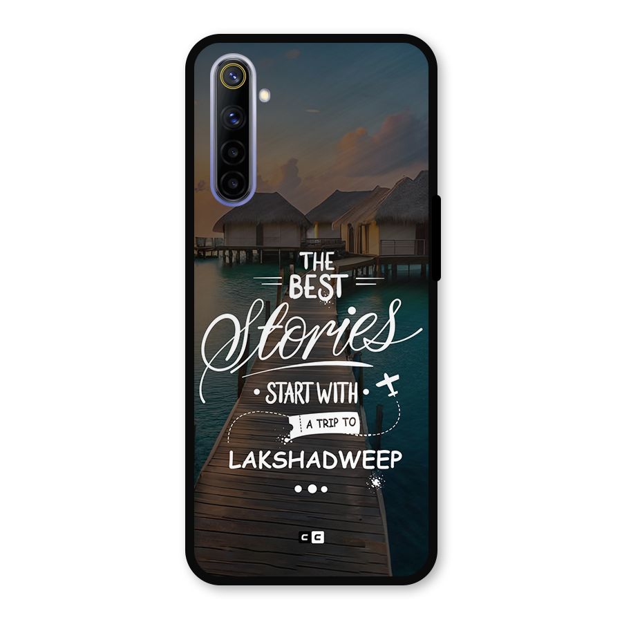 Lakshadweep Stories Metal Back Case for Realme 6i