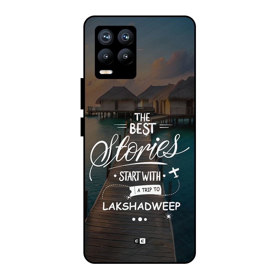 Lakshadweep Stories Metal Back Case for Realme 8 Pro