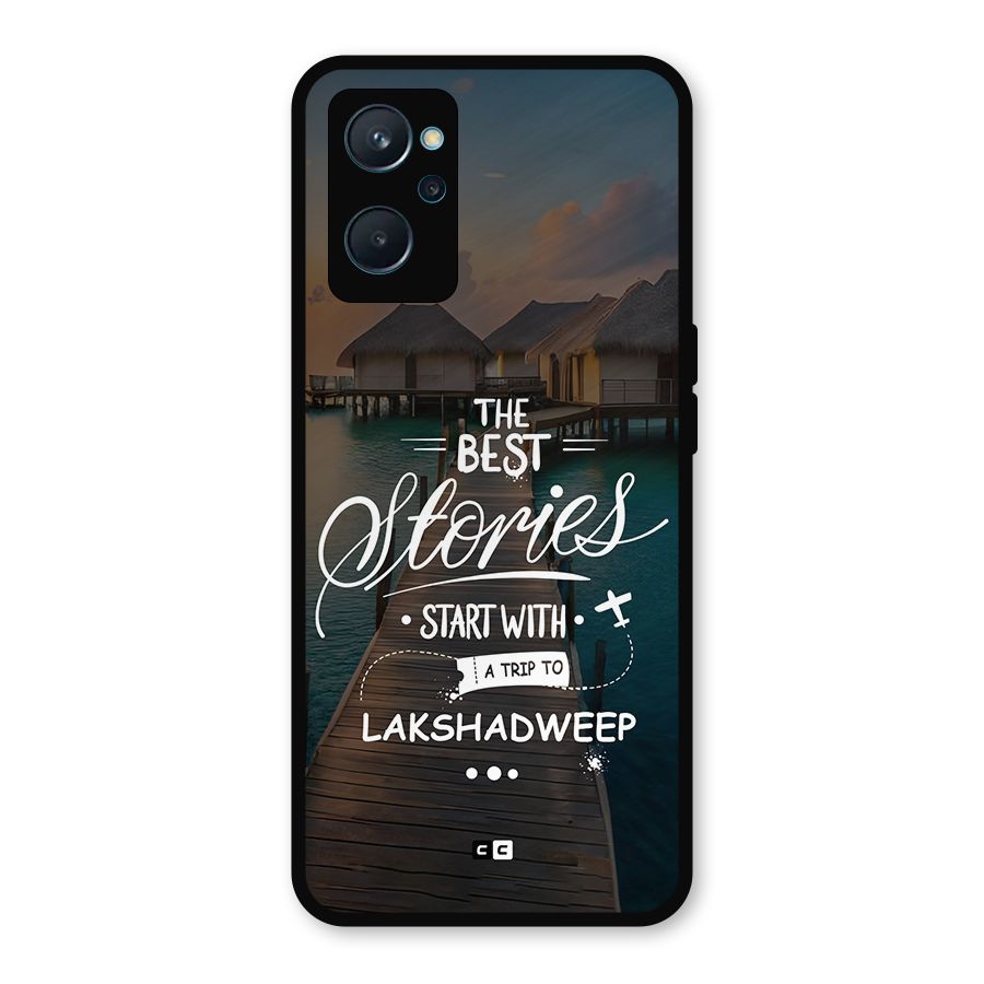 Lakshadweep Stories Metal Back Case for Realme 9i