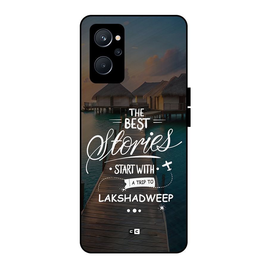 Lakshadweep Stories Metal Back Case for Realme 9i 5G