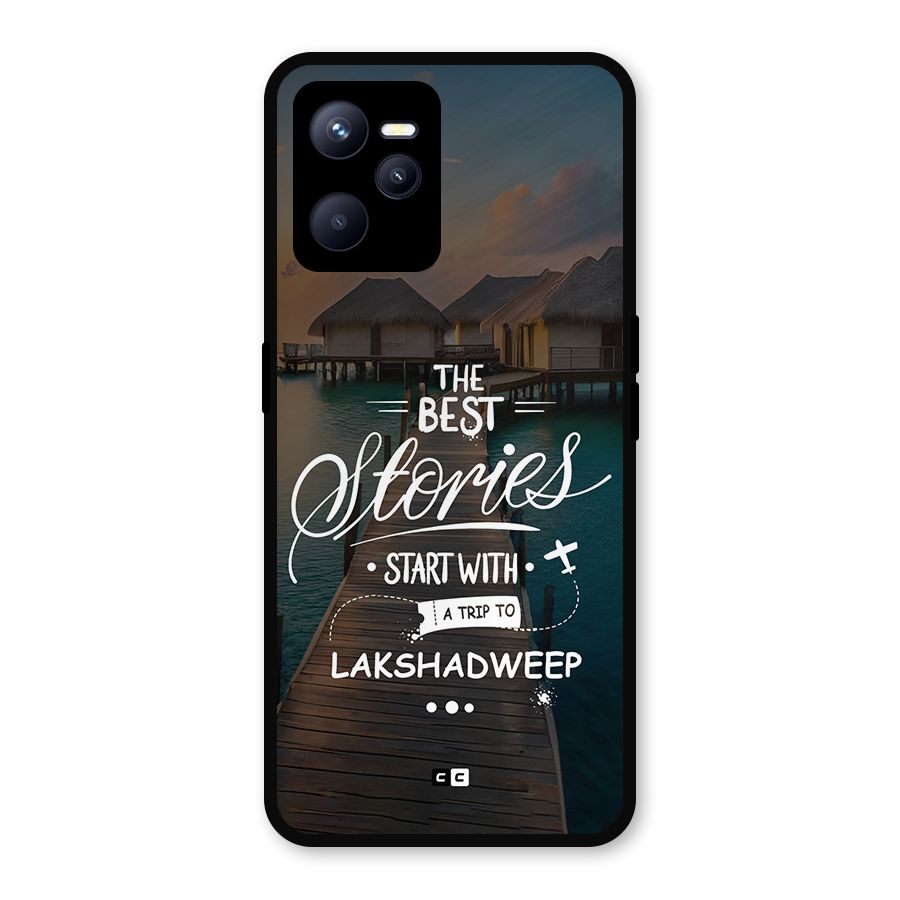 Lakshadweep Stories Metal Back Case for Realme C35