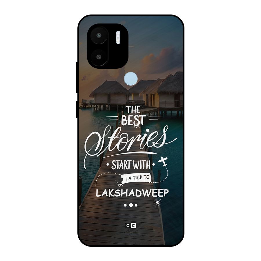 Lakshadweep Stories Metal Back Case for Redmi A2 Plus