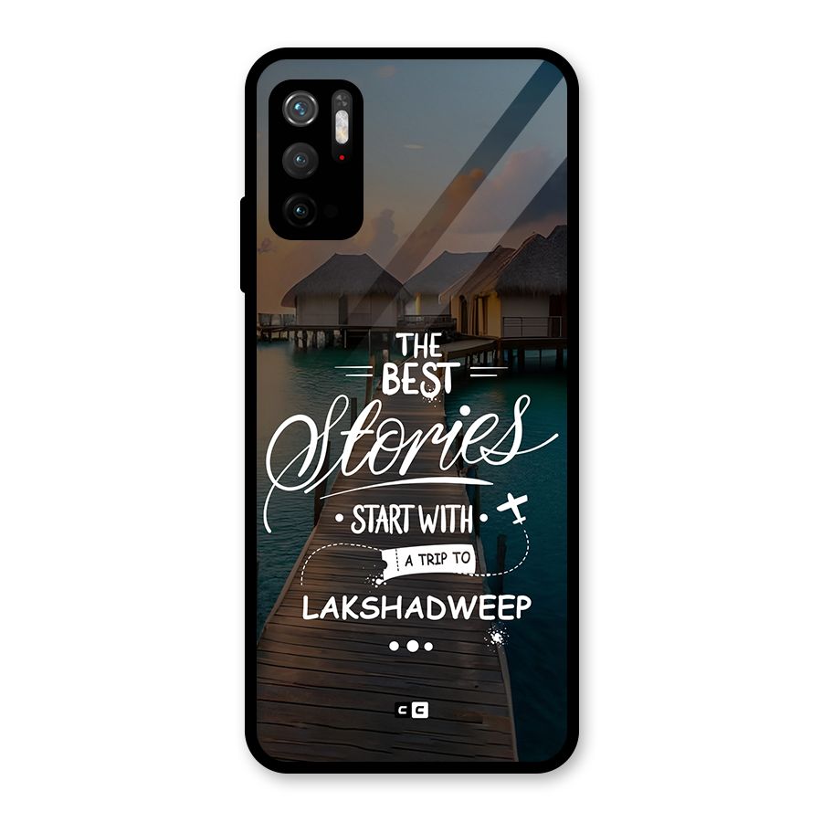 Lakshadweep Stories Metal Back Case for Redmi Note 10T 5G