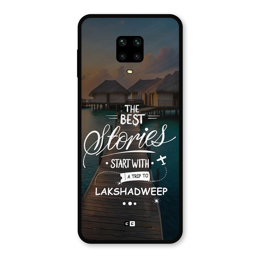 Lakshadweep Stories Metal Back Case for Redmi Note 10 Lite