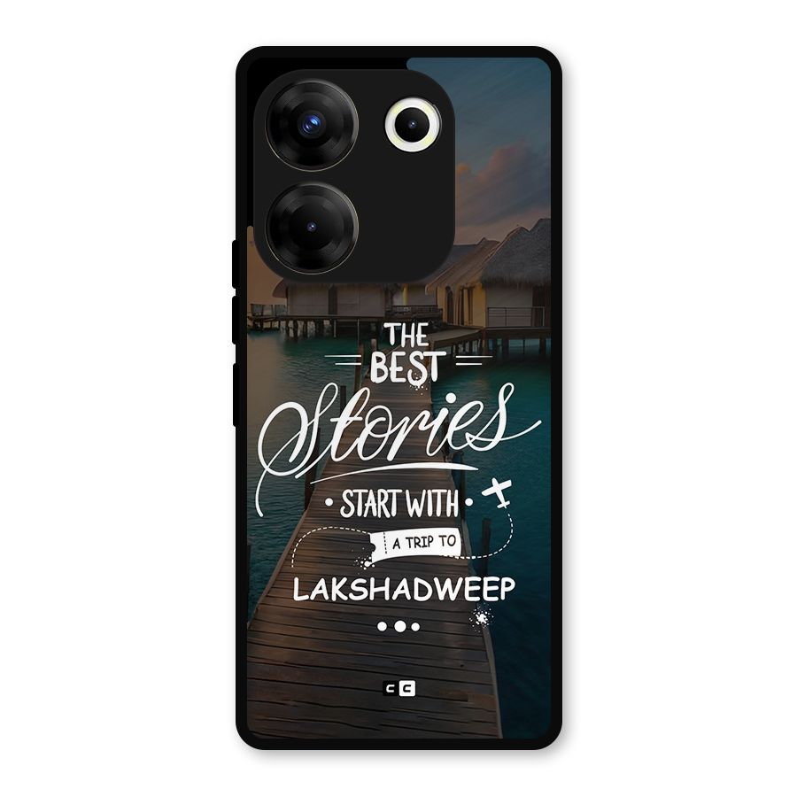 Lakshadweep Stories Metal Back Case for Tecno Camon 20 Pro