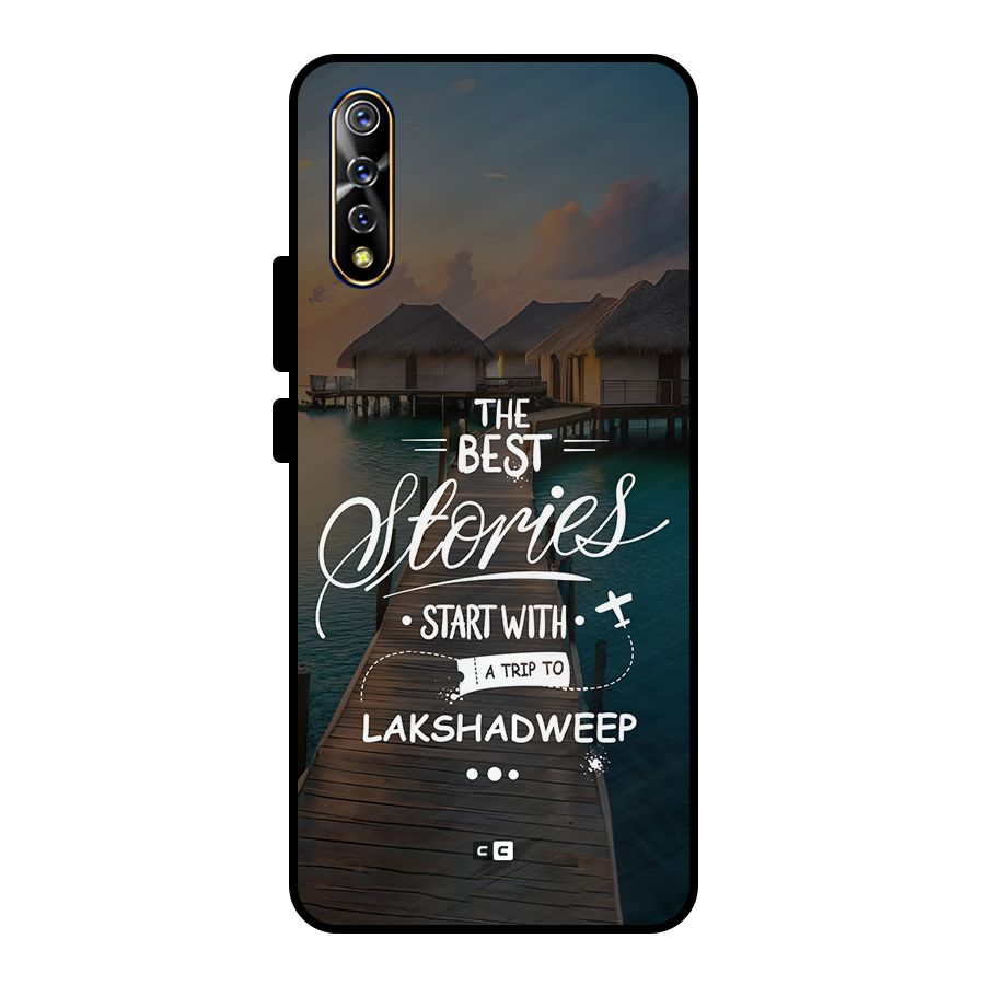 Lakshadweep Stories Metal Back Case for Vivo S1