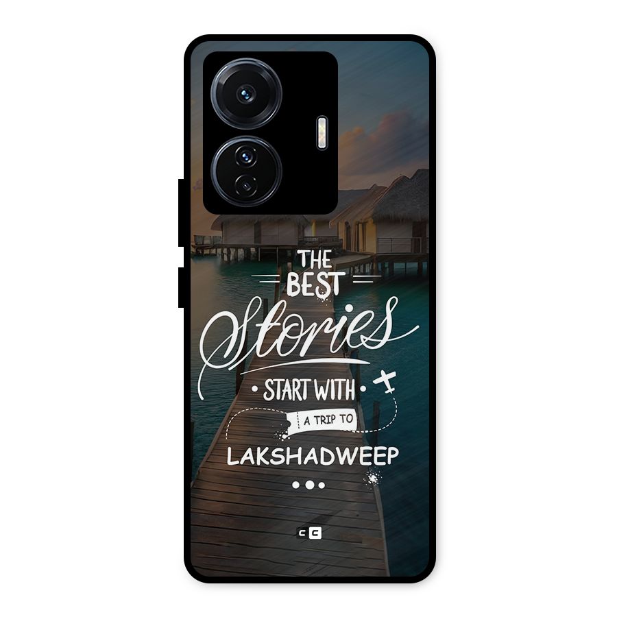 Lakshadweep Stories Metal Back Case for Vivo T1 Pro